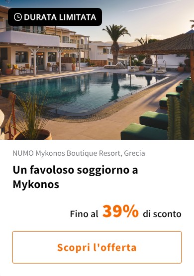 Un favoloso soggiorno a Mykonos