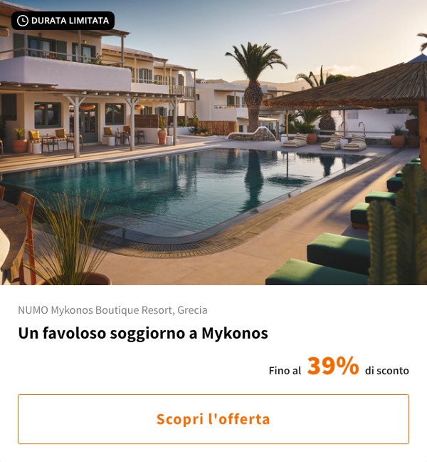 Un favoloso soggiorno a Mykonos