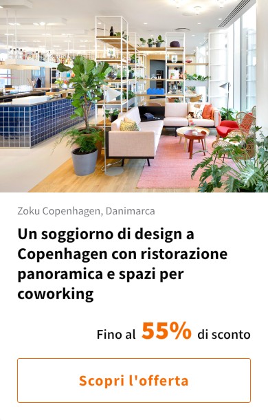 Un soggiorno di design a Copenhagen con ristorazione panoramica e spazi per coworking