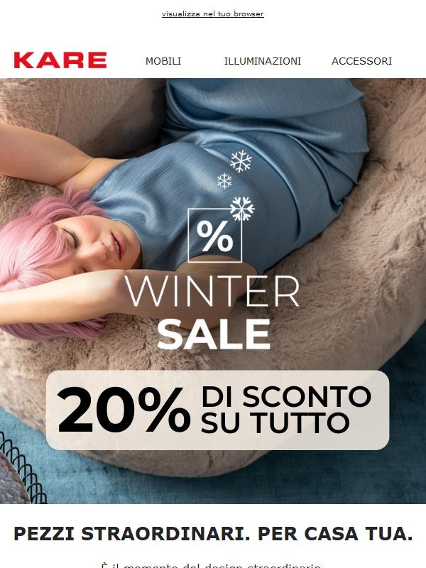 % KARE Winter Sale %