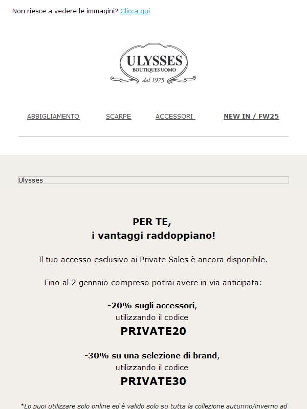 Accedi ai saldi privati fino al -30%