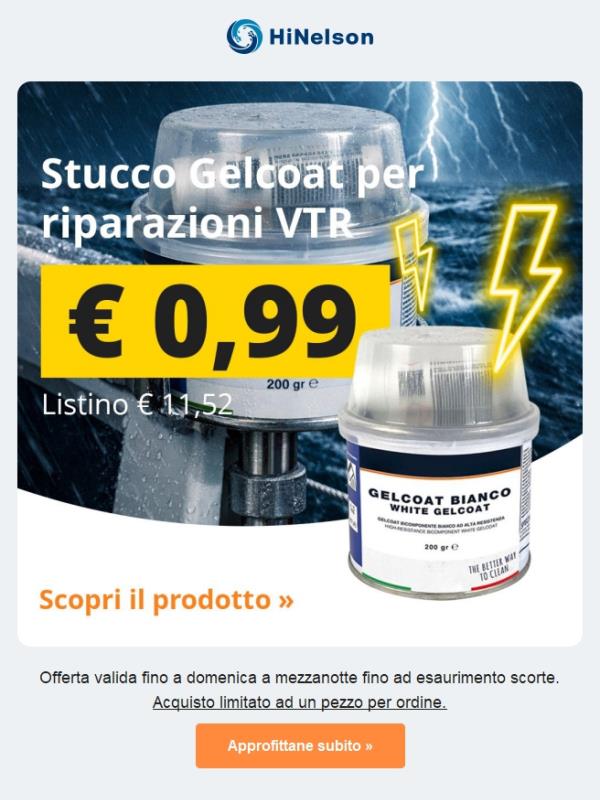 ⚡️ 0,99€ Offerta Lampo - Solo fino a domani