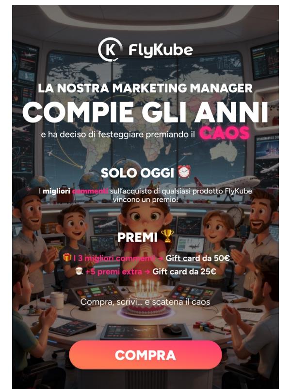 🎂 Oggi celebriamo il CAOS