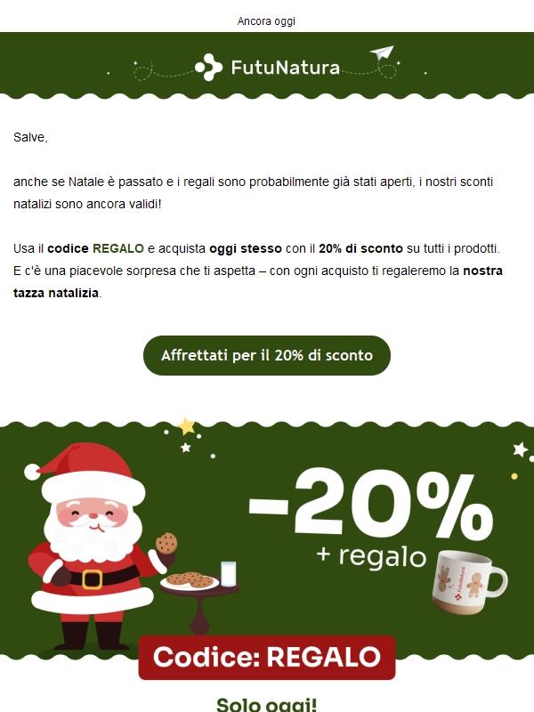 L’ultima occasione per il -20% 🍬