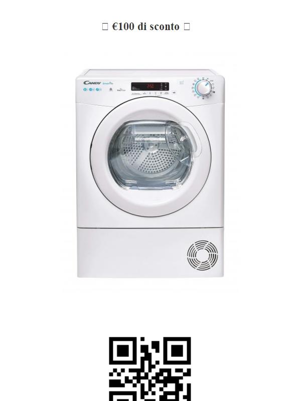 🎉 Offerta Imperdibile su Asciugatrice Candy! 🧺