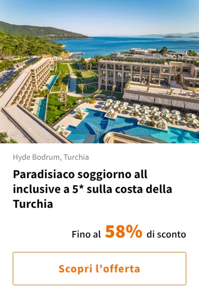 Paradisiaco soggiorno all inclusive a 5* sulla costa della Turchia