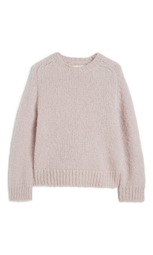 Wool crewneck jumper