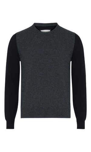 Wool crewneck sweater
