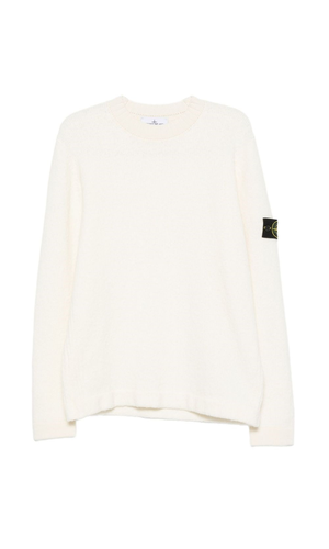 Wool blend crewneck sweater