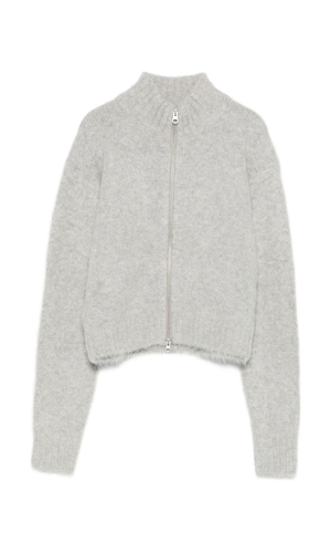 Sajeanne zip-up cardigan