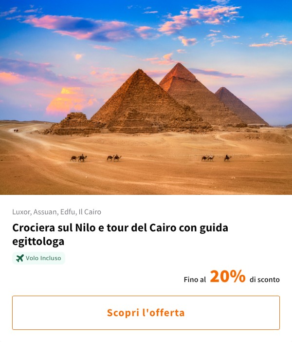 Crociera sul Nilo e tour del Cairo con guida egittologa