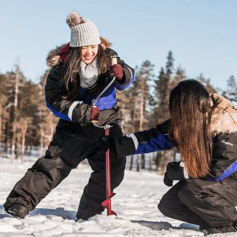 Activity image: Rovaniemi: Esperienza di pesca sul ghiaccio