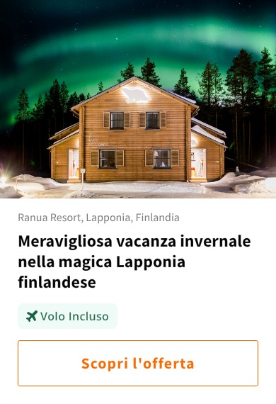 Meravigliosa vacanza invernale nella magica Lapponia finlandese