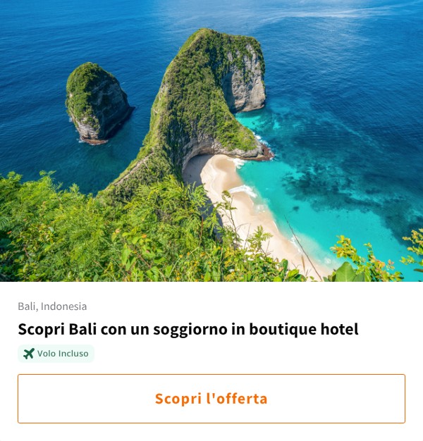 Scopri Bali con un soggiorno in boutique hotel