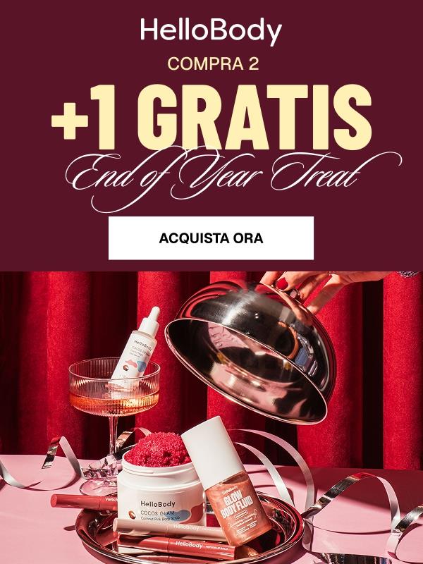 Sii veloce, prendi il tuo premio! Compra 2, ricevi 1 gratis.