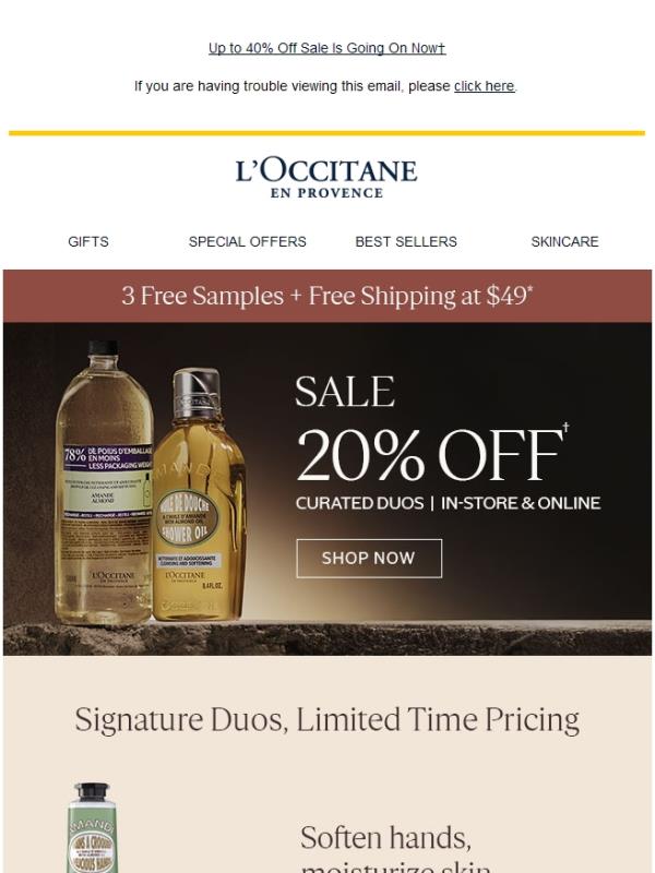 Your First Order Starts With 20% Off Duos 💥