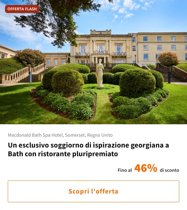 Un esclusivo soggiorno di ispirazione georgiana a Bath con ristorante pluripremiato