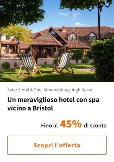 Un meraviglioso hotel con spa vicino a Bristol