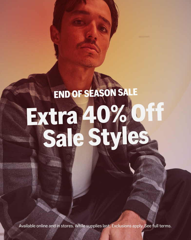 End Of Season Sale - Extra 40% Off