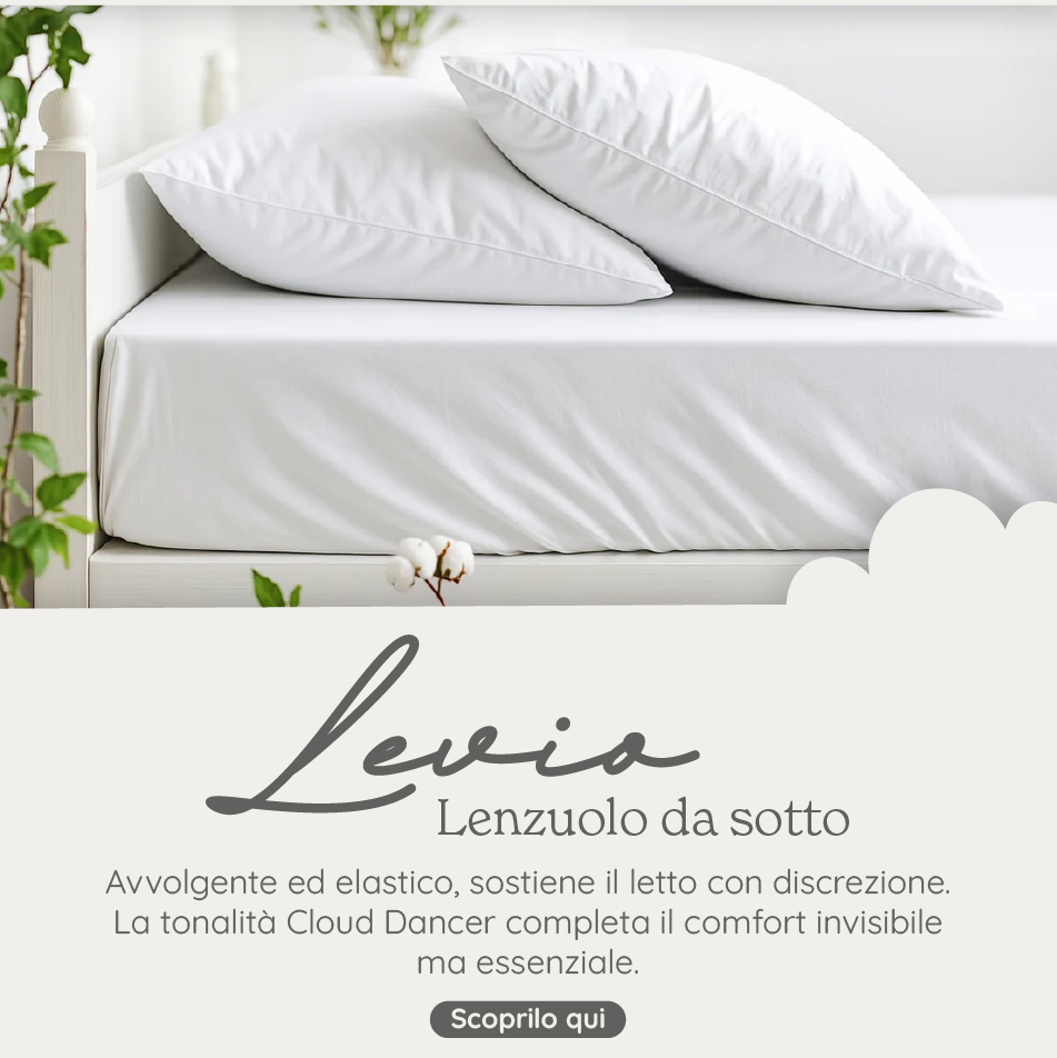 Lenzuolo da Sotto con angoli in Cotone Jersey - Levio