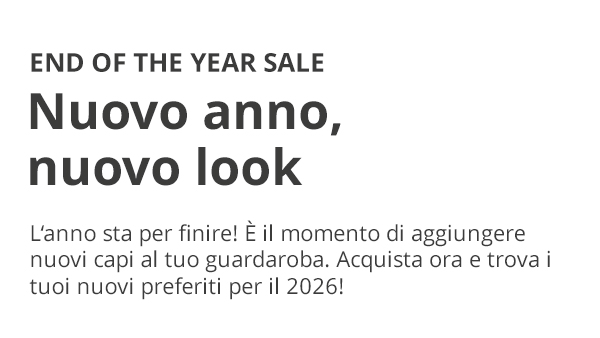 Nuovo anno, nuovo look