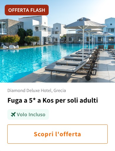 Fuga a 5* a Kos per soli adulti