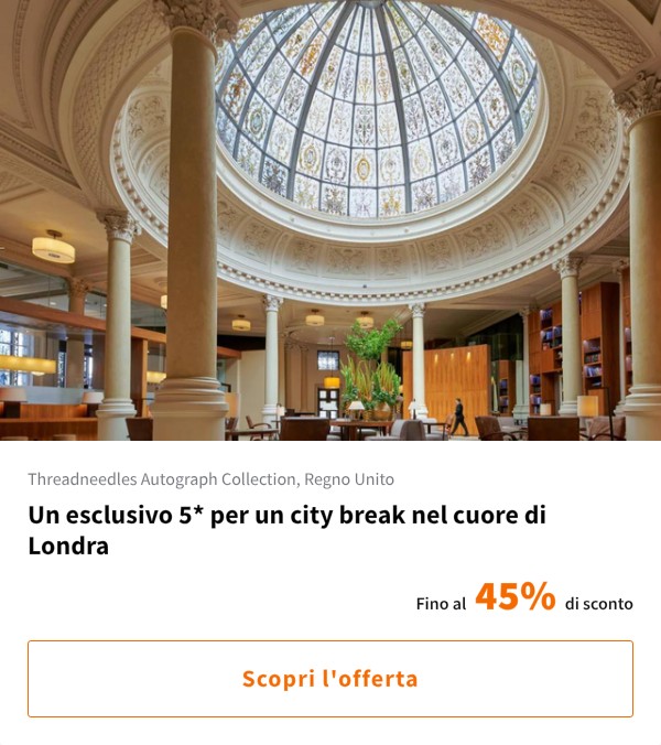 Un esclusivo 5* per un city break nel cuore di Londra