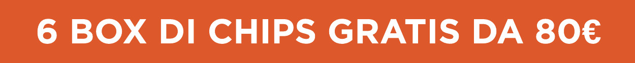 6 box di chips gratis da 80€