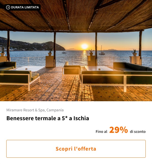 Benessere termale a 5* a Ischia