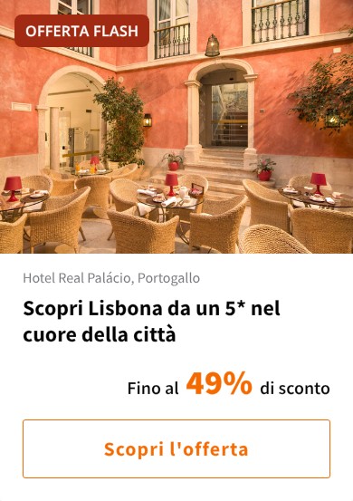 Scopri Lisbona da un 5* nel cuore della città