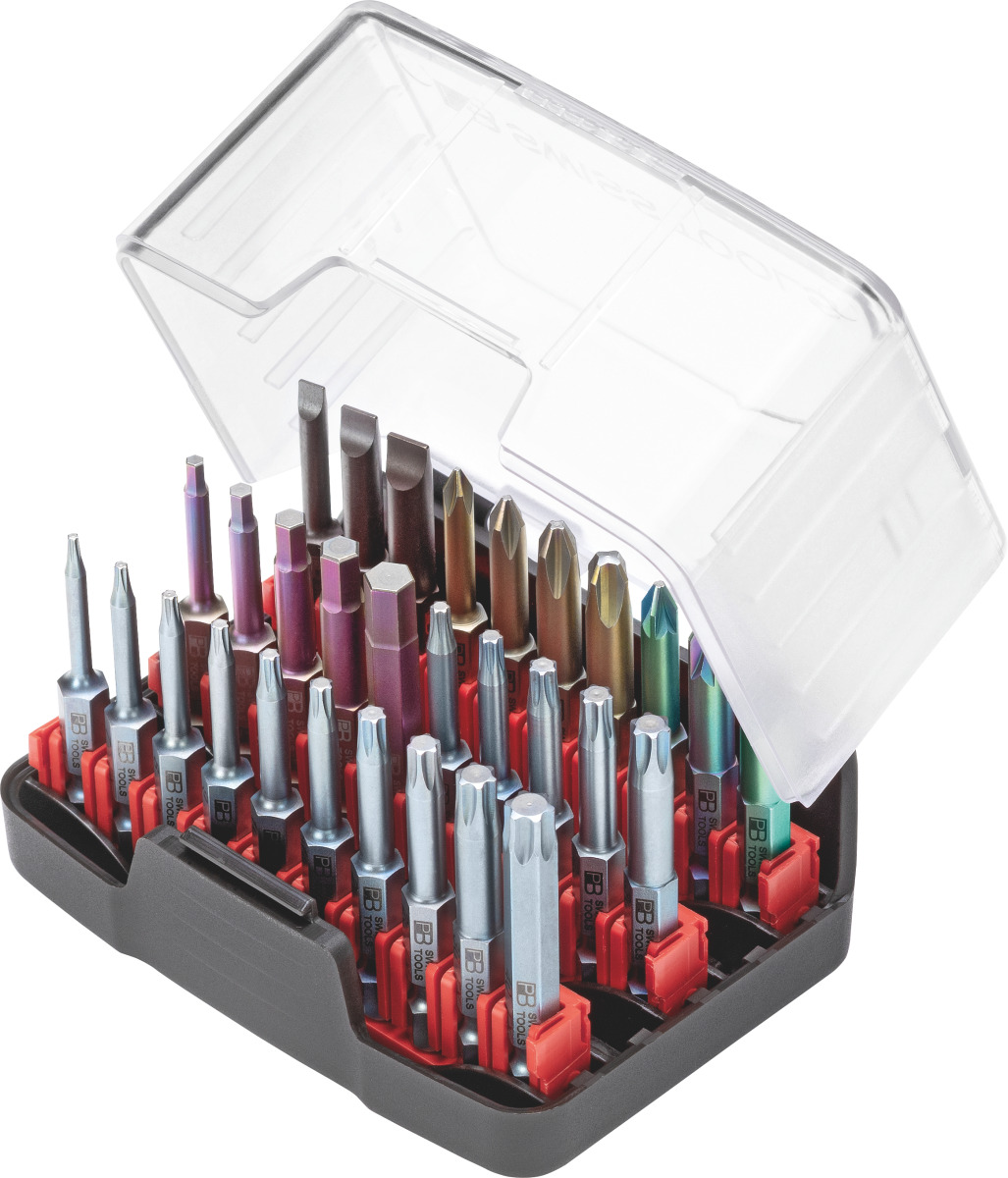 PB SWISS TOOLS - Set di bit 30 pezzi, Numero pezzi: 30