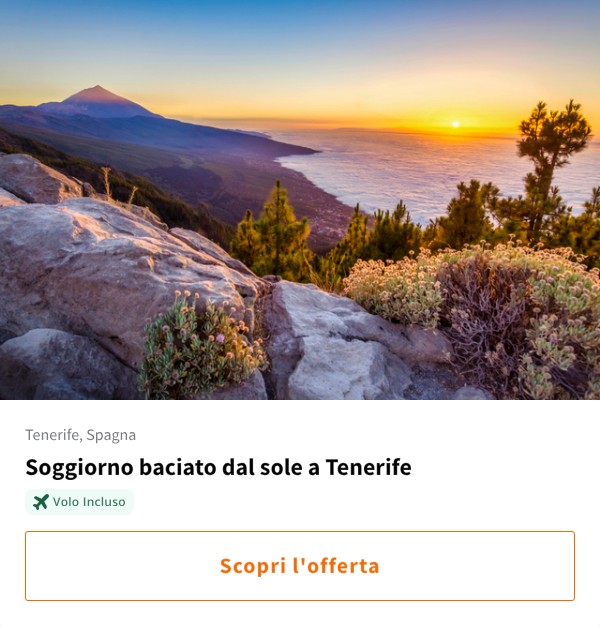 Soggiorno baciato dal sole a Tenerife