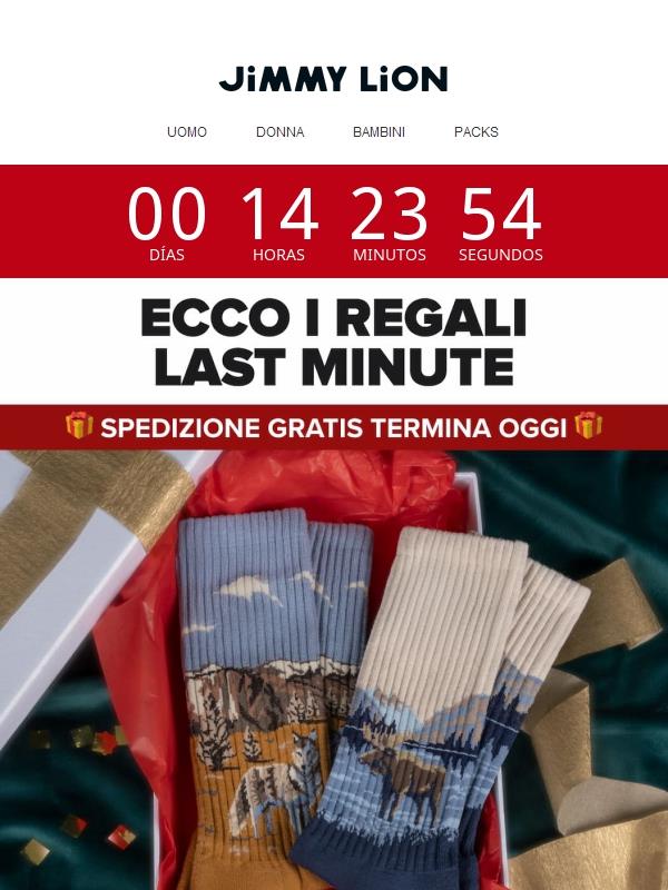 ULTIMO GIORNO: Spedizione Gratis!