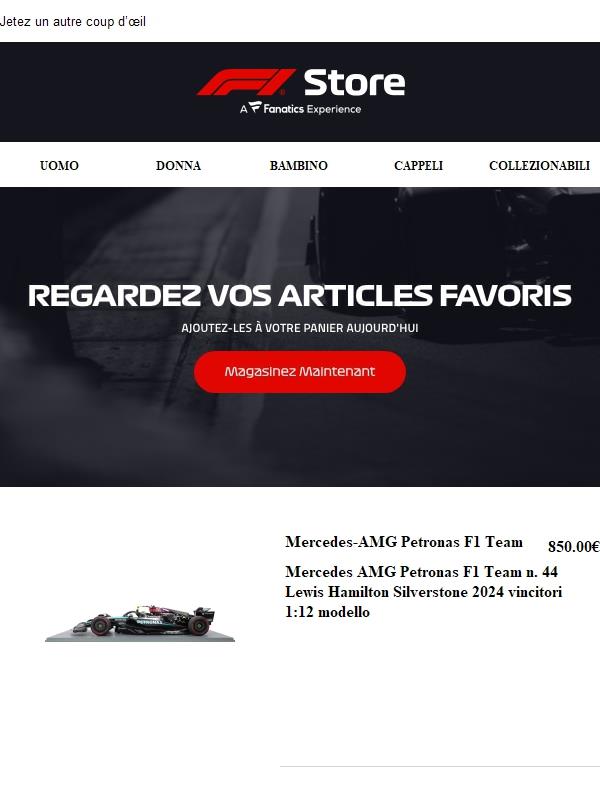 Tous vos articles favoris sont ici