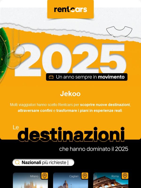 𝟮𝟬𝟮𝟱 𝗼𝗻 𝘁𝗵𝗲 𝗿𝗼𝗮𝗱: i percorsi più apprezzati