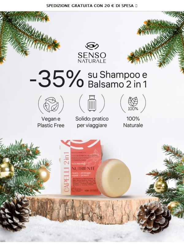 -35% su Shampoo e Balsamo 2in1