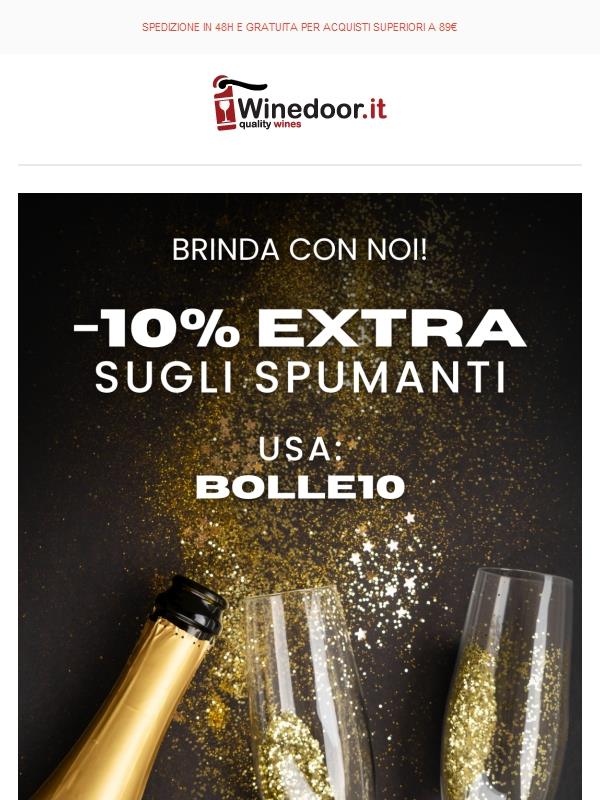 🥂-10% EXTRA: brinda con noi