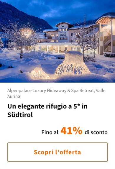 Un elegante rifugio a 5* in Südtirol