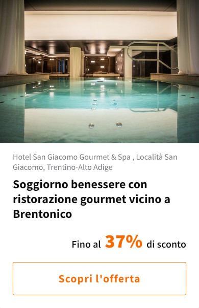 Soggiorno benessere con ristorazione gourmet vicino a Brentonico