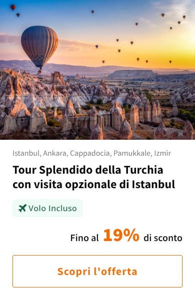 Tour Splendido della Turchia con visita opzionale di Istanbul