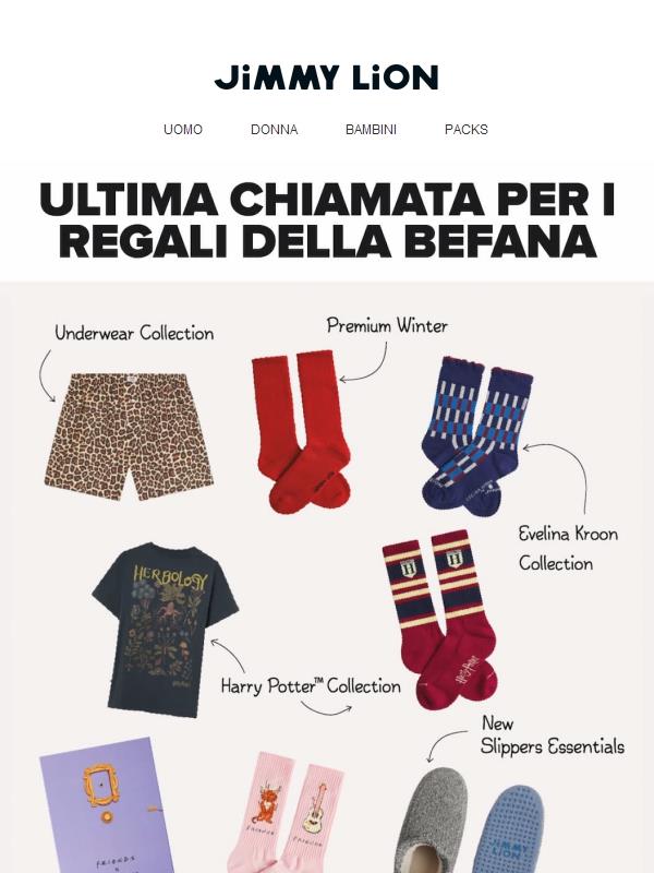 Ultimo giorno per arrivare in tempo per la Befana! 🎁