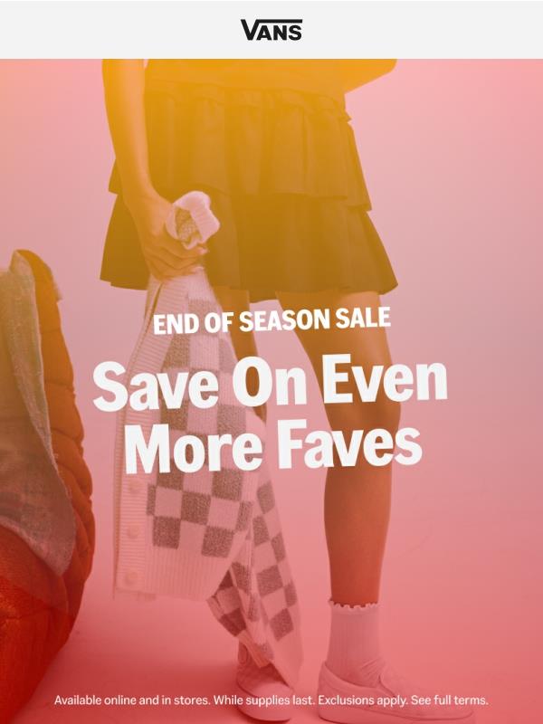 NEW sale styles just dropped