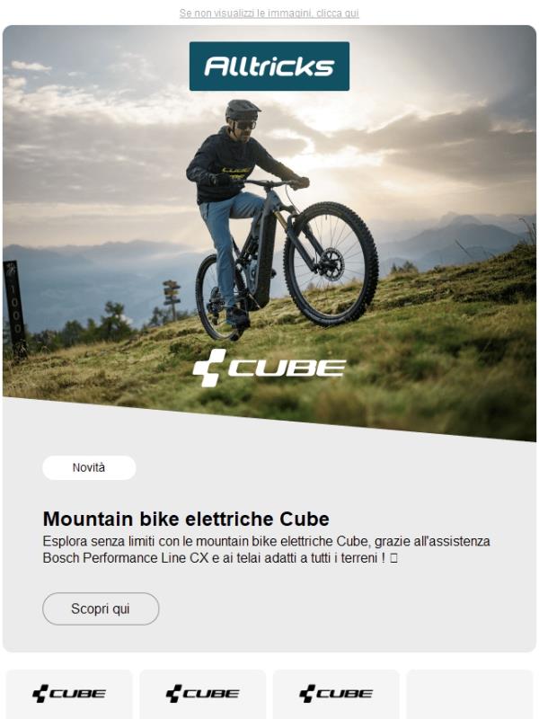 ⚡ E-MTB Cube: esplora senza limiti