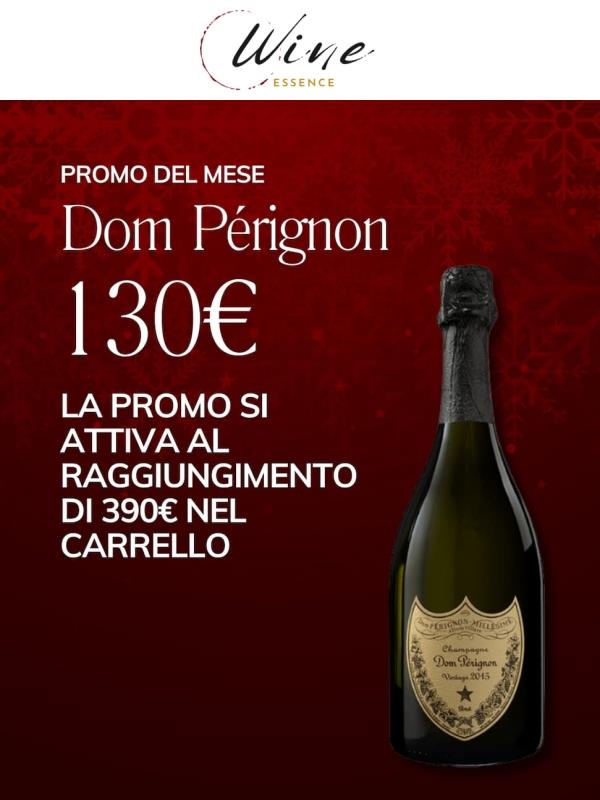 Ultimi giorni: Dom Pérignon 2015 a 130€ | Scade il 6 gennaio 🍾