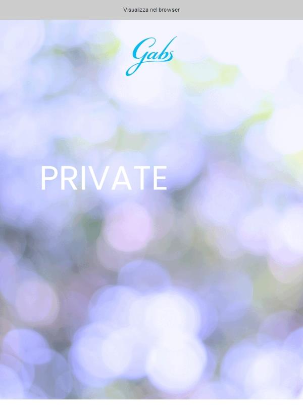 Saldi Privati! Non perdere questa occasione!