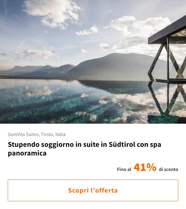 Stupendo soggiorno in suite in Südtirol con spa panoramica