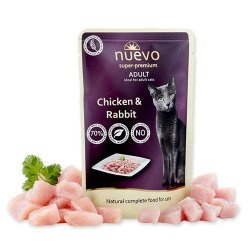 Image of Nuevo Pollo e Coniglio 85g umido gatto