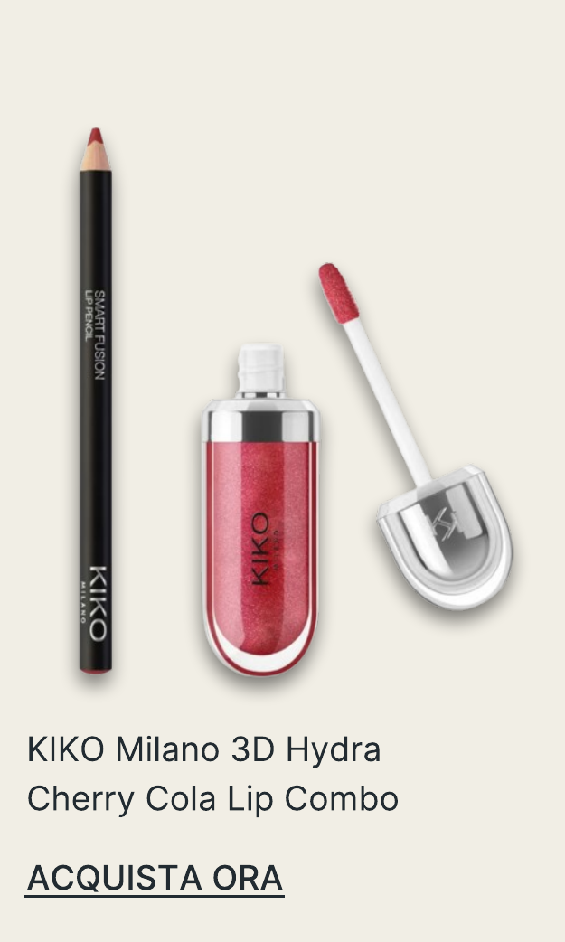 KIKO Milano 3D Hydra Cherry Cola Lip Combo
