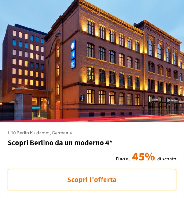 Scopri Berlino da un moderno 4*