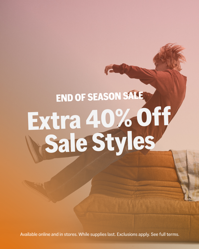 END OF SEASON SALE. Extra 40% Off Sale Styles